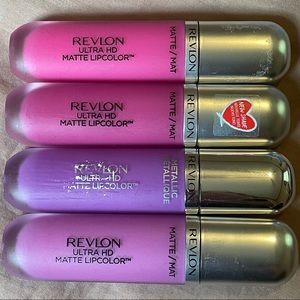 4 Revlon ultra hd matte lipcolor